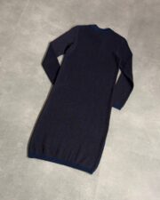 Stussy Blue/Brown Check Pattern Knit Dress - Image 2