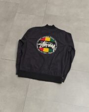 Stussy Black Roots Reggae Jacket - Image 2