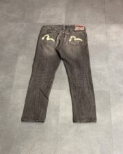 Evisu Brown/Grey Slim Pant