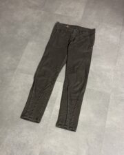 Marithé + François Girbaud Green Star-Embroidered Knee Pant