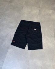 True Religion Black Denim Shorts - Image 2