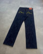 Evisu Pant with Embroidery Bonsai Pocket Seagull
