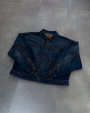 True Religion x Sebastien Ami Blue Western Type 2 Denim Jacket