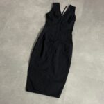 Rick Owens Black Sleeveless Midi Dress