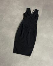 Rick Owens Black Sleeveless Midi Dress