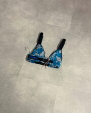 Aries Crinkle Print Tech Bra