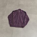 Needles Purple Velour Track Jacket