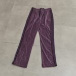 Needles Purple Velour Track Pant