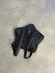 Enjoy World Black Star Leather Backpack - Image 2