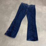Moschino Blue Denim Flared Pant