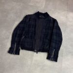 Marithé + François Girbaud Oversized Padded Plaid Jacket