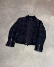 Marithé + François Girbaud Oversized Padded Plaid Jacket