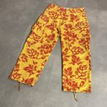 ERL Yellow/Red Floral Cargo Pant