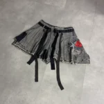 Marithé + François Girbaud Grey Skirt