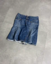Just Cavalli '00s Knee-Length Denim Skirt