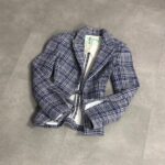 Off-White Blue/White Wmn Tailored Jacket