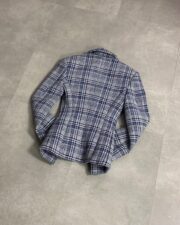 Off-White Blue/White Wmn Tailored Jacket - Image 2