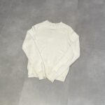 Maison Margiela White Side-Open Sweater