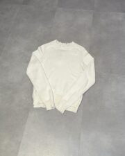 Maison Margiela White Side-Open Sweater