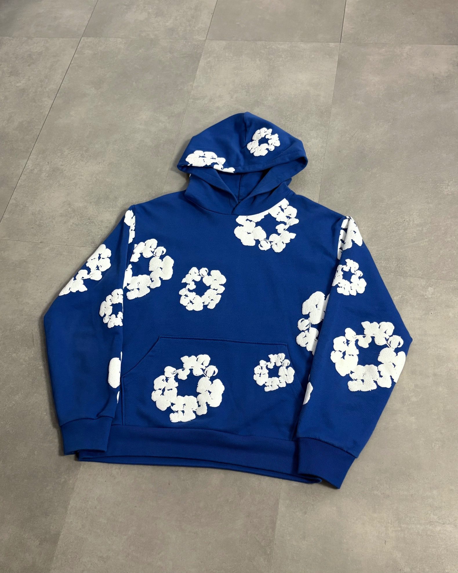 IMG_0054-2 Denim Tears Blue Hoodie - Image 1
