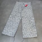 Reaven Grey Pixel Camo Cargo Jeans
