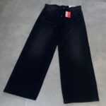 Reaven Black Embossed Jeans
