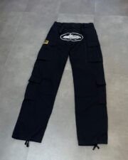 Corteiz Black Cargo Pant