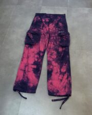 Off-White Pink Ripstop Tie-Dye Cargo Pants