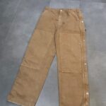 1989 Cream Wide Carpenter Denim Pant