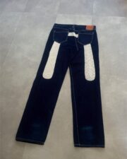 Evisu Pant with White Embroidery Daicock (Sample)