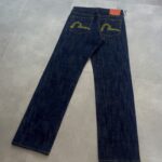 Evisu Pant with Embroidery Bonsai Pocket Seagull