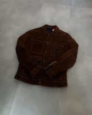 Deus Ex Machina Dark Brown Suede Jacket