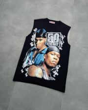 50 Cent Black Tank