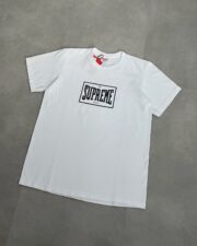 Supreme White “NY” Made in USA T-Shirt
